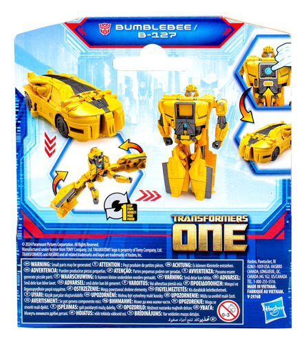 Juego Transformers One Cambiador Con Engranaje Bumblebee B-127