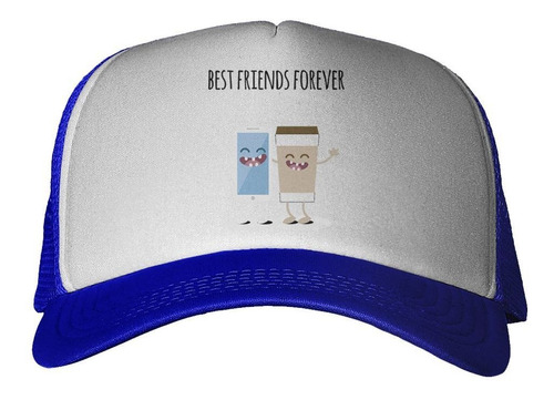 Gorra Best Friends Celular Y Cafe