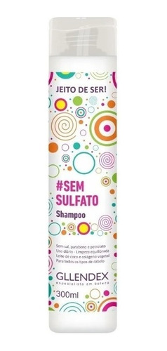 Shampoo Low Poo Jeito D Ser Gllendex 300ml Rulos Sin Sulfato