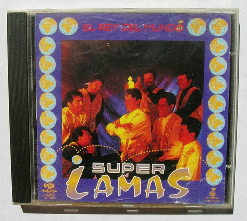 Super Lamas El Rey Del Mundo Cd Mexicano 1996