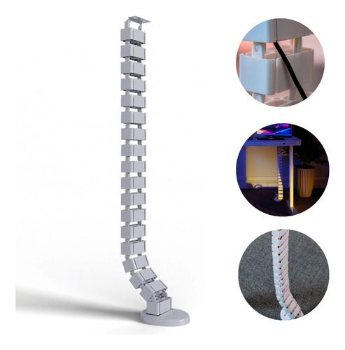 Organizador De Fios E Cabos Elements Premium Vertebra Spine