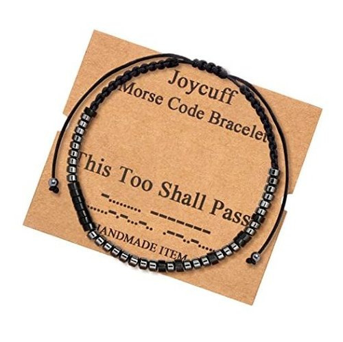 Joycuff Morse Code Bracelets For Women Men Her Anima Xb47e