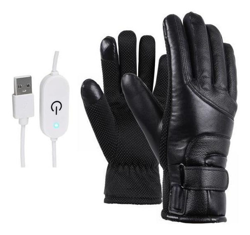 3 Guantes Térmicos Eléctricos De Motocicleta A Prueba De