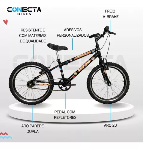 Bicicleta De Niños MTB NEW STAR 20 PULGADAS 6 vel. 