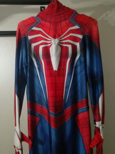 Imagen 3 de 7 de Disfraz Spiderman Hombre Araña Adulto Traje