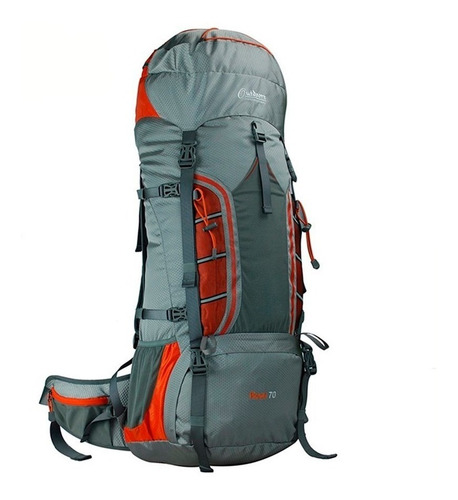 Mochila Outdoors 70 Litros Mochilero Camping Varillas Local