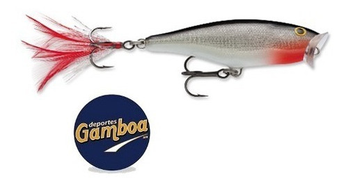 Señuelo Para Pesca Rapala Skitter Pop 7cm Sp07 Ch + Envio