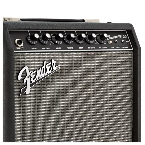 AMPLIFICADOR FENDER GUIT ELEC CHAMPION 20 - The Music Site