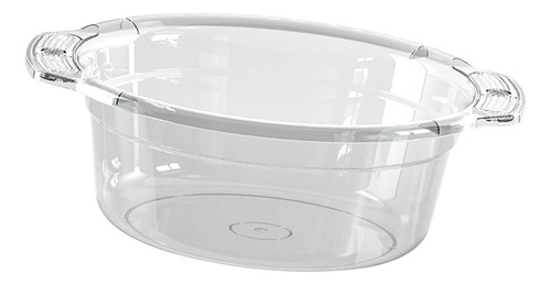 ` Lavabo Lavabo Lavadero Transparente Cestas De Medio Gris