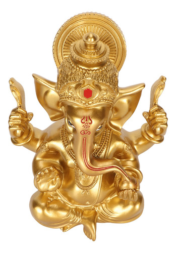 Estatua De Adorno Indio De Ganesha, Escultura De Elefante Y