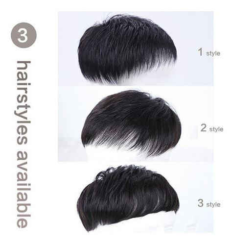 Perucas De Enfeite De Cabelo Masculino Com Clipe Falso