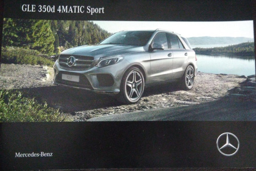 Folder / Catálogo Mercedes-benz Gle 350d 4matic Sport