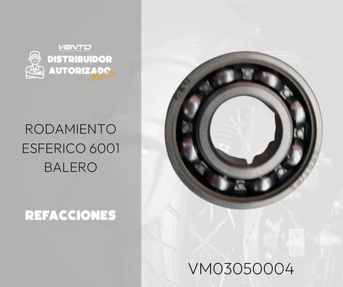 Vento Rodamiento Esferico 6001 Balero Vm03050004 Varios Mode