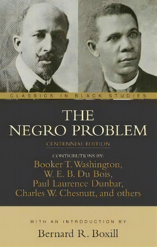 The Negro Problem, De W. E. B. Du Bois. Editorial Prometheus Books, Tapa Blanda En Inglés