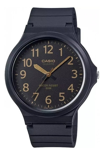 Relógio Casio Masculino MW-240-1B2 ANALÓGICO Collection Preto