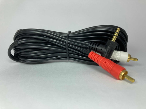Imagen 1 de 2 de Cable Auxiliar 3.5 A Rca 4m