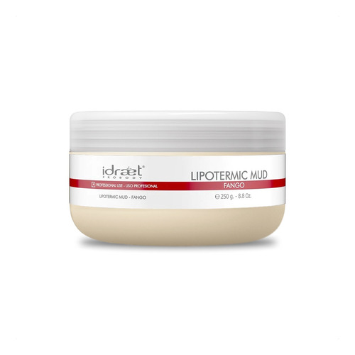 Lipotermic Mud Fango Reductor Modelador Corporal Idraet 250g