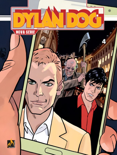 Dylan Dog Nova Série - Volume 04: A Serviço Do Caos, De Recchione, Roberto. Editora Mythos, Capa Mole, Edição 1ª Edição - 2019 Em Português