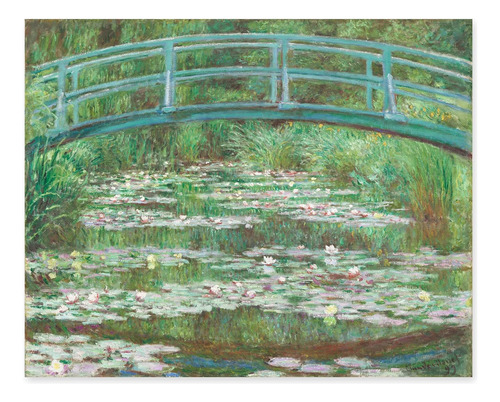 Impresión De Ninfeas De Monet  Impresión De Puente, I...