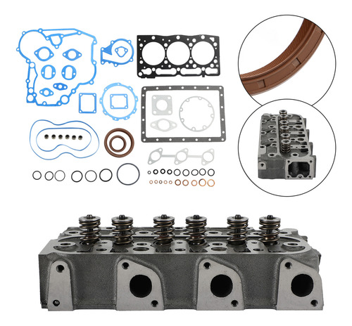 Kit Completo De Juntas Y Muelles De Válvula De Culata Para K