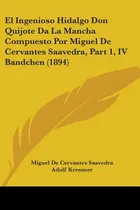 Comprar Libro El Ingenioso Hidalgo Don Quijote Da La Mancha Compu...