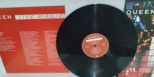 Lp Vinil - Queen - Live Magic - C/enc - 1986 Estandar (Usado)