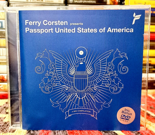 Ferry Corsten Cd + Dvd Edicion Limitada Importado Como Nue 