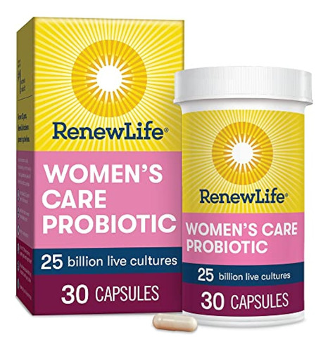 Renew Life Women's Probiotics 25 Billion Cfu Garantizado, 12