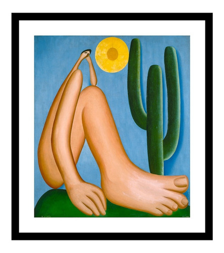 Cuadro Abaporu Tarsila Do Amaral 75x66 Cm