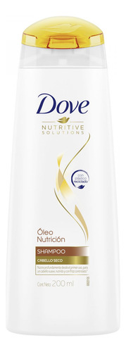 Pack Shampoo Dove Óleo Nutrición 200 Ml