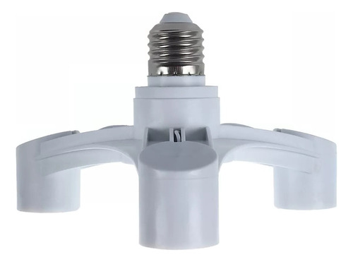 Adaptador Socket De Luz Para 3 Focos Triple Lampara