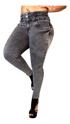 5 Jeans Dama Colombiano ´push Up Levanta Pompa Strech