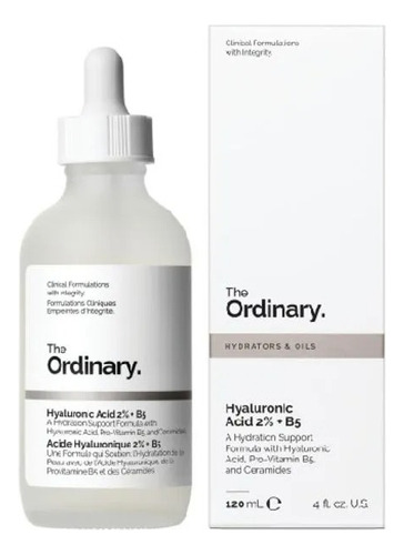 Ácido Hialurónico 2% + B5 The Ordinary Tamaño Gigante 120ml Momento De Aplicación Día/noche Tipo De Piel Normal