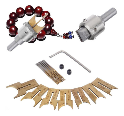 . Juego De Brocas De Bolas De Madera Juego Acero 16