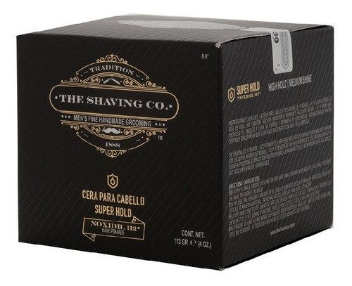 Kit X3 Pomada Cabello The Shaving Co Super Hold Noxidil H2