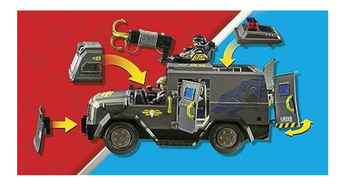 Playmobil Rescue Tactical Unit All Terrain Vehicle