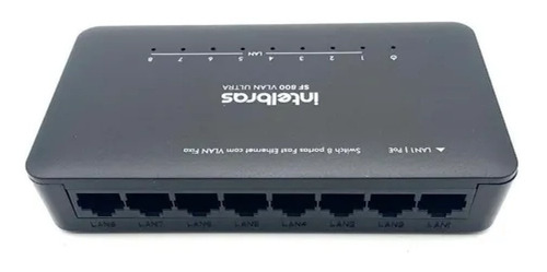 Switch 8 Portas 10/100 Mbps Sf 800 Vlan Ultra Intelbras     
