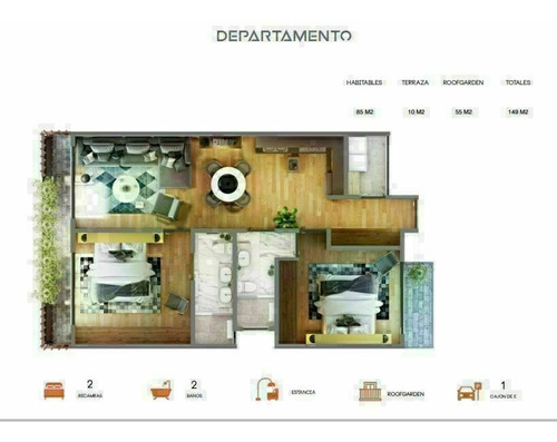 Imagen 12 de 12 de Departamento En Venta Del Valle Benito Juárez (m2d1872)