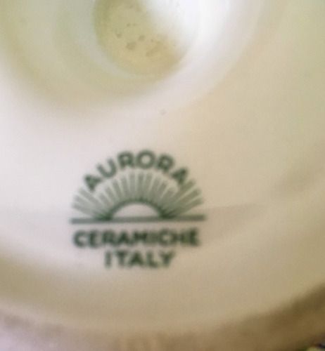 Imagen 5 de 5 de Bombonera Porcelana Aurora Italy