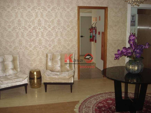 Apartamento Com 1 Dormitório À Venda, 52 M² Por R$ 330.000,00 - Vila Matias - Santos/sp - Ap10321