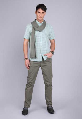 Camisa Cuadros Manga Corta Arrow Cm3017sve
