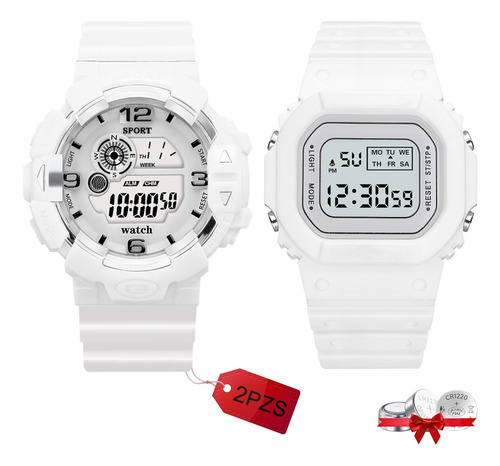 2 Reloj Deportivo Digital Para Mujer Y Hombre Reloj Digital