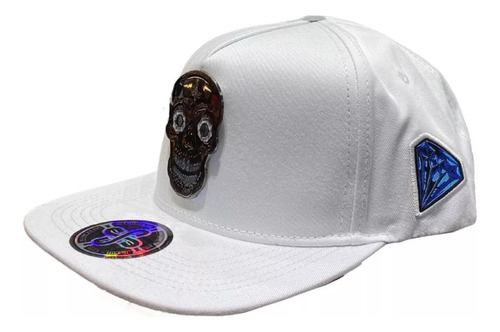 Gorra Mr Kash Placa Calavera Negra Original Premium 100%