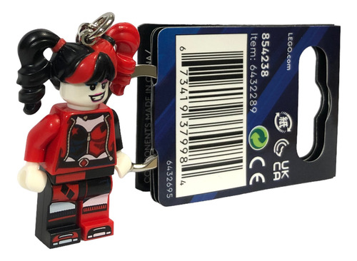Llavero Colección Lego Batman Harley Quinn 854238 Nuevo