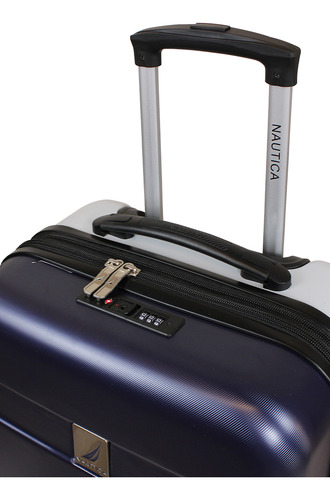 Set Nautica 3 Maletas Bora S+m+l + Cartera Leeway Azul