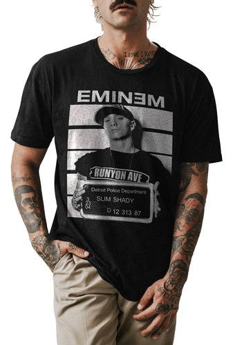 Polo Personalizado Eminem Musica Rap 002