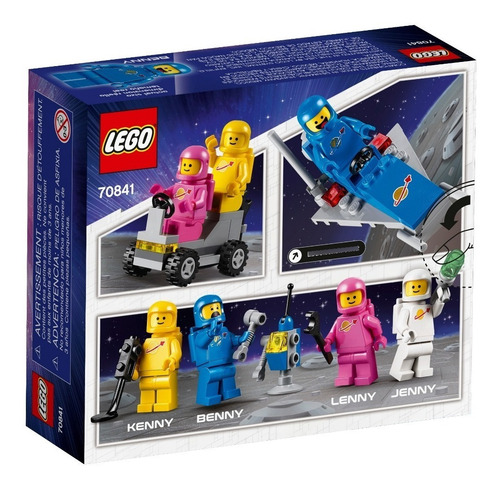 Imagen 3 de 5 de Lego Equipo Espacial De Benny The Lego Movie 2 70841