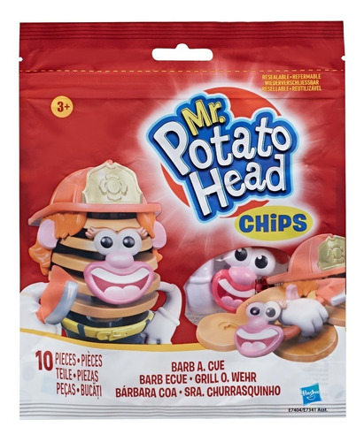 Mr Potato Chips Para Armar En Bolsa 10 Piezas