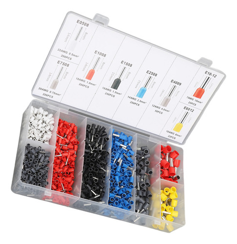 Kit Surtido De Terminales De Engarce De Cables Conectores