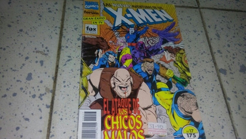 Comic Las Nuevas Aventuras De X-men. Marvel # 17